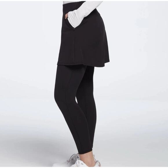 Calia Pants - NWT Calia Golf‎ Womens Double Eagle Skort XS 15” Length 7/8 Leggings Pockets